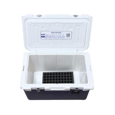 China Insulated Pharmacy Specimens Plastic Cooler And Medicines Transportable Medical High Quality Biomedical Cold Warmer Storage Box for sale