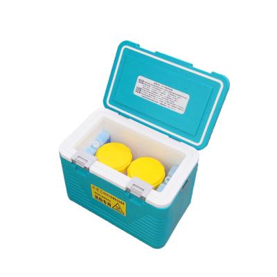 China Insulated Portable Plastic Vaccine Carrier Transport Biosafety Manufacture Price Medical Cooler Box for sale