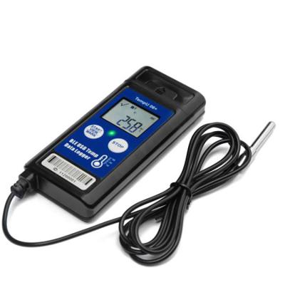 China reusable Temperature Data Logger  temperature recorder  with wide measurement external probe USB export and support BT monitor TEMP U06 for sale