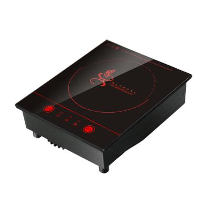 China Commercial Square 215mm 800w Touch Restaurant Induction Cooker for sale