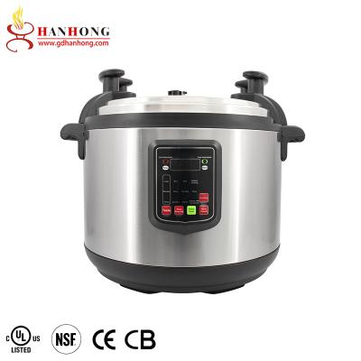 China Hotel Top Selling 17L 21L 25L 33L 45L 55L 65L Canning Industrial Electric Pot Electric Pressure Cooker for sale