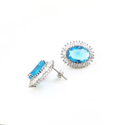 China 2021 ethnic popular fine jewelry 925 sterling silver customizable earrings for sale