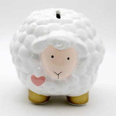 China Eco-friendly Cute Ceramic Doll Box Coin Bank Custom Doll For Adult for sale