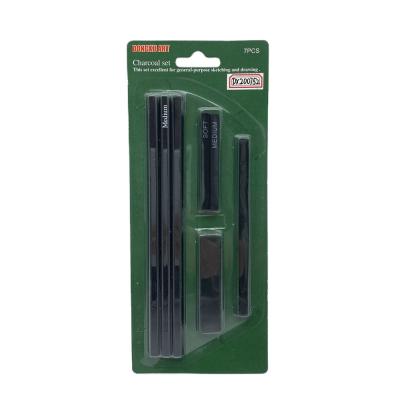 China 11 Pcs Environmental Friendly Professional Sketch Drawing Art Set Blister Pencil Set Blister Artist Accessories for sale