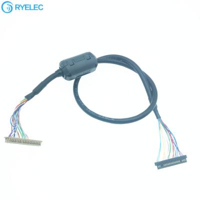 China Electronic JAE FI-S20S to DF13-40DS with ZCAT2035-0930 cable assembly with ferrite LVDS for sale