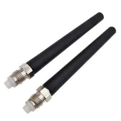 China GSM 800-1900MHZ Indoor/Outdoor Black Omni Directional Rubber Antenna With FME Connector Female Straight Antenna for sale