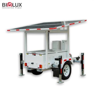 China Mobile Solar Event Biglux Rental Trailer For Running Event for sale