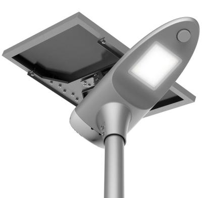 China Garden Easily Installed 45W 6000lm Solar LED Street Light with Separate Solar Panel Kit and Microwave Detector for sale