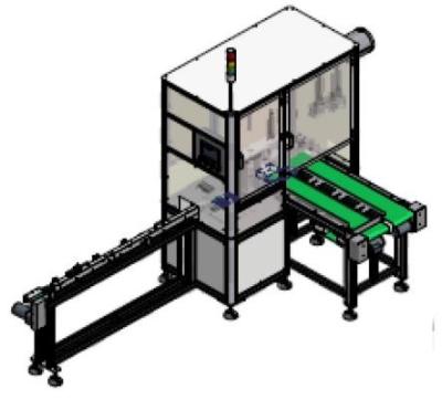 China Balance Blocking Auto Parts Assembly Line Machine met PLC-systeem Te koop