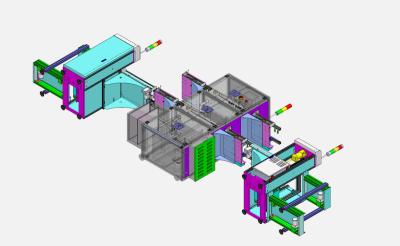 Китай SMT Онлайн ИКТ И FCT Двухслойная многофункциональная автоматическая испытательная машина Автоматическая сборочная линия продается