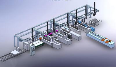 China Large-scale Automatic Roller Production Line  For Manufacturing Industry for sale