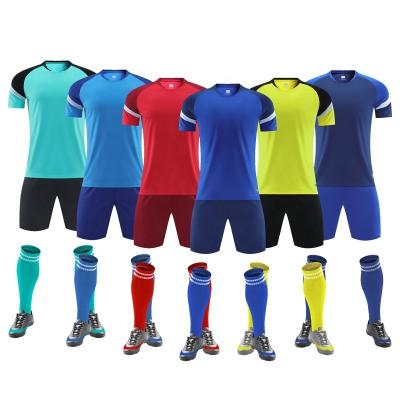 China Shirts & Complete new model Customized Soccer Wear clubs football uniform tank top set for sport for sale