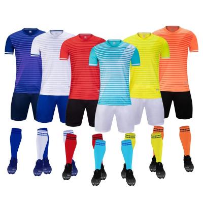 China Shirts & Complete New Soccer Jersey Men Custom OEM Sublimation Football Kits Soccer Jerseys For Sport for sale