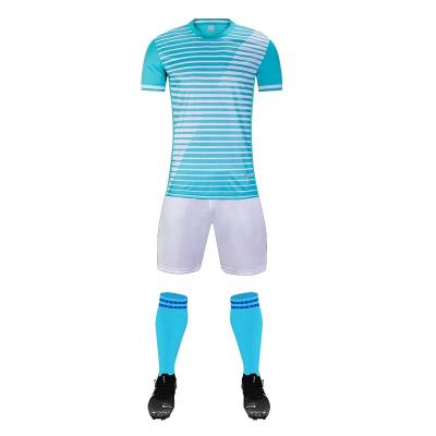 China New OEM Model Custom Soccer Jersey Men Training Wear Football Kits Soccer Jerseys Sets For Sport for sale