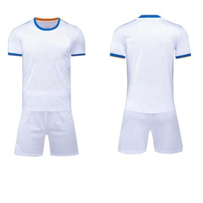 China Wholesale Mens In-Stock Sets Blank Soccer Uniforms Set Soccer Shirts Mens Soccer Jersey For Sport Wear for sale