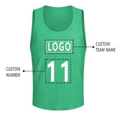 China Shirts & Tops Wholesale Custom Shirt Football Training Soccer Bibs Soccer Sport Uniform Vest For Sport for sale