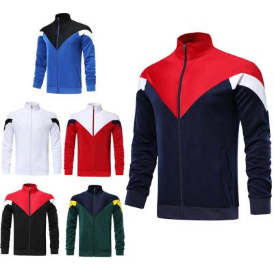 China Breathable 2022 Season New European Club Tracksuits 2 Piece Set Mens Sports Suit For Winter for sale