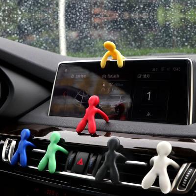 China Simplicity New Car Air Freshener Car Rogue Mouth Air Freshener Car Scented Plastic Creative Fragrance Solid Italian Anion for sale