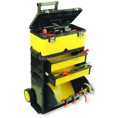 China GD2096 Durable Separable Head Hand Rolling US General Tool Box With Latch for sale