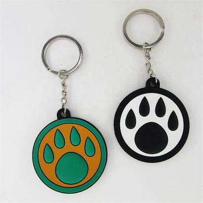 China Promotional Silicone Rubber Keychain for sale