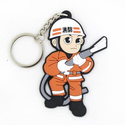 China Rubber Special Flexible PVC Logo Manufacturer Promotional Gift Key Chain Custom Keyring for sale