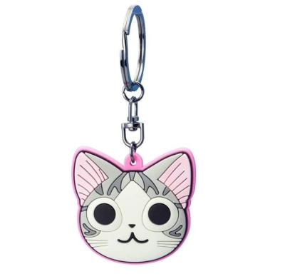 China Hot Popular Customized 2d PVC Rubber Key Chain / 2d Rubber Key Chain for sale