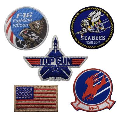 China Israel Idf Air Force Embroidered F-15 Baz Generic Air Crew Patch with Hook and Loop Backing for sale