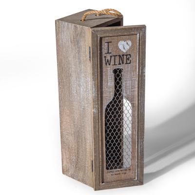 China Europe Red Wine Storage Gift Box Made Of Density Board - Indirect Order for sale