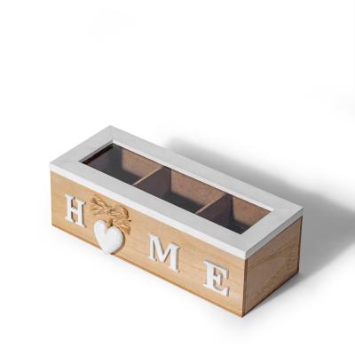 China Europe Home Theme Tea Bag Storage Box Gift Box (3 Seater) - Direct Order for sale