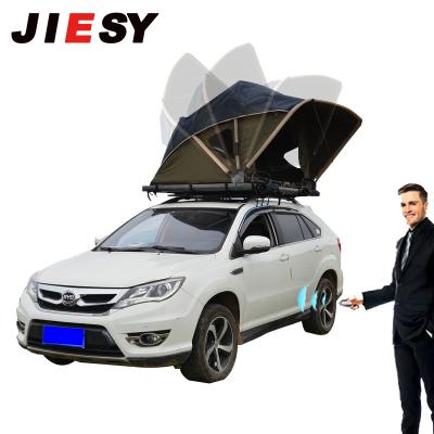 China New 2023 New Shell Folding Electric Automatic Soft Roof Tent Waterproof Remote Control Operation for sale