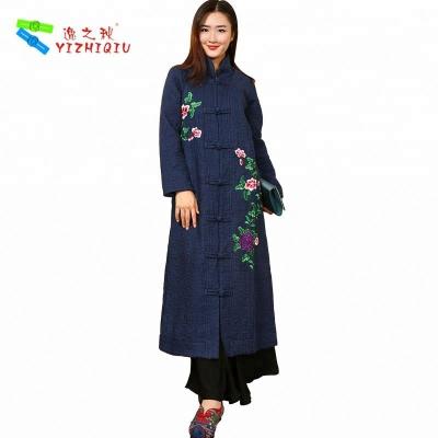 China Lagen van de manier de Chinese Stijl Geborduurde Winter met Bloemen/Uitstekende Decoratie Te koop