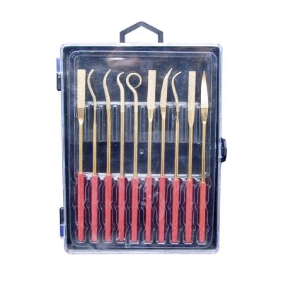 China 10pcs Diamond Flat File Set / Diamond Needle Files Diamond Riffler File Riffler for sale