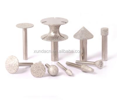 China The Diamond Grinding Head The Mounting Points Stone Cutting Customized for sale