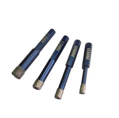 China Wholesale Metal Drilling C Factory Diamond Core Vacuum Brazed Drill Bits for sale