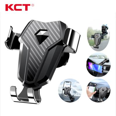 China Adjustable Customized 3 in 1 Car Dashboard Windshield Air Vent Cell Phone Holder for sale