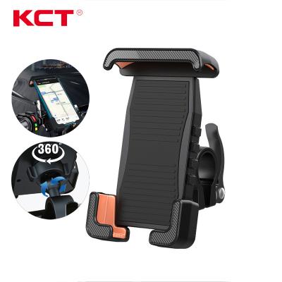 China 2022 KCT Adjustable Factory Direct Portable Universal Bike Mobile Phone Waterproof Holder For Bicycle Motorcycle for sale