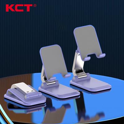 China KCT Adjustable Factory Customized Foldable Phone Tablet Stand Desktop Holder for sale