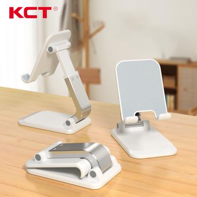 China New Product KCT Adjustable Folding Mobile Phone Tablet Stand Holder Desk Stand for sale