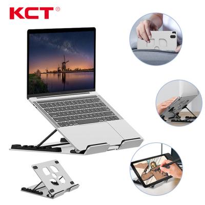 China KCT 2022 Hot Selling Adjustable (Height) Notebook Laptop Portable Foldable Stand for Office for sale