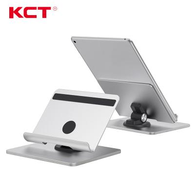 China 360 Degree Rotating KCT OEM ODM Adjustable Wholesale Tablet PC Mobile Phone Holder Desk Mount for sale