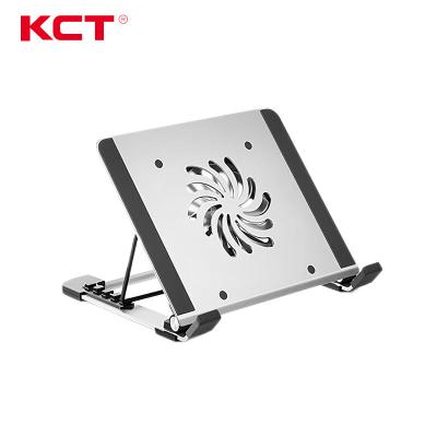 China Innovative Designs 2 PORTS USB +speed Controller KCT Notebook Laptop Stand Cooling Pad With Fan for sale