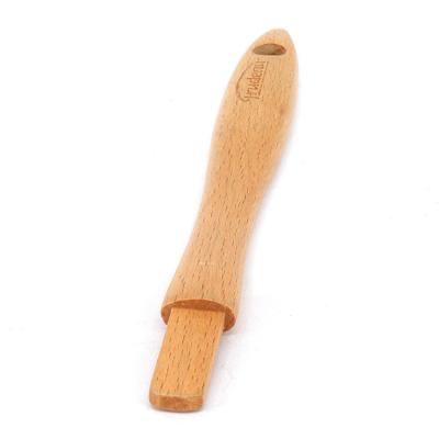 China Modern High Quality Custom Solid Wood Wooden Handles For Flatware for sale