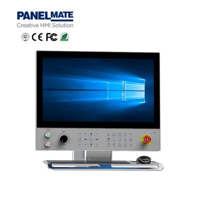 China IP54 PANELMATE 21.5 inch cantilever operation panel PC with aluminum and magnesium enclosure and capacitive touch screen for sale