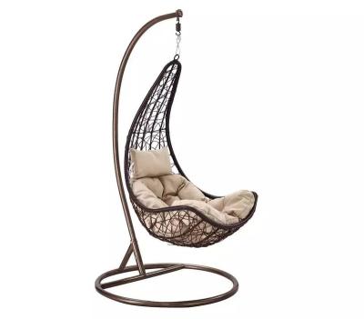 China High Quality Cheap Modern Rattan Outdoor Patio Garden Bird's Nest Swing Chair for sale