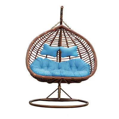 China Modern Outdoor Hammock Hanging Wicker Garden Rocking Rope Adult Swing Chair for sale