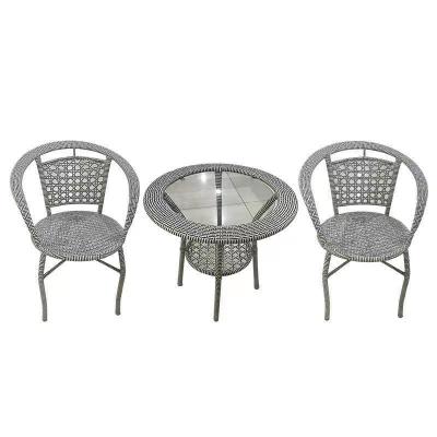 China Modern Armrest Design Patio Dining Modern Stackable Outdoor Furniture Chair for sale