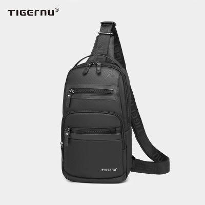 China Tigernu T-S8173 Casual Riding Trunk Messenger Bag For Men Sling Bag Casual Style Sports Bag Small 7.9 Inch PC for sale