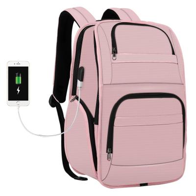 China With USB Tigernu T-B3852 USB Fashion Laptop Student Bags Bag Filler High Quality Waterproof Backpack Girl Smart School Boy for sale