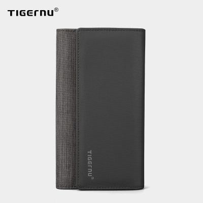 China Tigernu T-S8080 Waterproof Wallets Pinch Wallet For Men Bag Supplier Man Credit Card Holder For Business Wholesale Long for sale