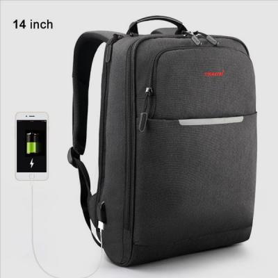 China With High Quality Tigernu T-B3305 Double Layer USB Charging Zipper Anti Theft Travel School Backpack Laptop Bag Backpack For Men for sale